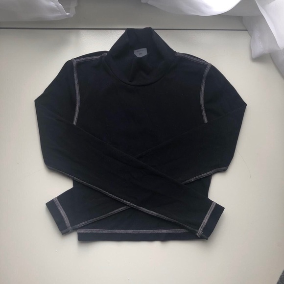 Tna Black Turtleneck - Picture 1 of 2